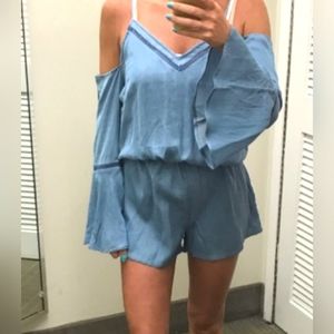 Design Lab off sholder Jumpsuit